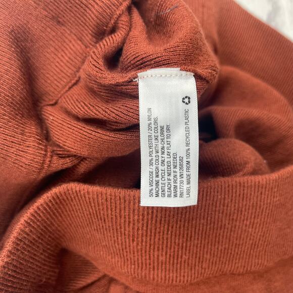 G5-1034 AVA & VIV  wide-leg cropped pants in a copper brown size 3X - Picture 2 of 7